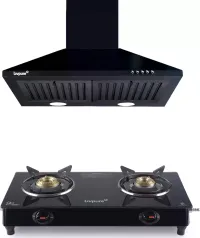 LIVPURE LIV-AIRIS-60+LIV-ZENO-2B COMBO Wall Mounted Chimney (Black 1000 CMH)