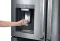 Midea MRQ22D7AST 22 Cu Ft French Door Refrigerator
