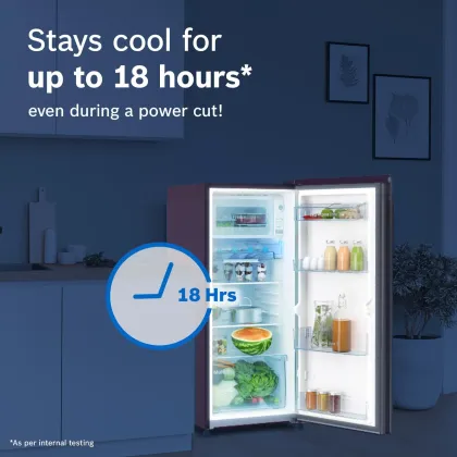 Bosch CST18W33NI 187 L 3 Star Single Door Refrigerator