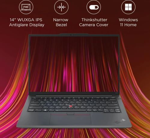 Lenovo ThinkPad E14 21JRS0AY00 Laptop (AMD Ryzen 5 7530U/ 16GB/ 512GB SSD/ DOS