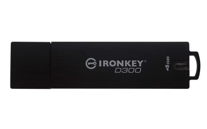 Kingston Ironkey D300 Encrypted 4GB Pendrive