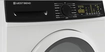 West Bend WB400FLDVW 4 cu ft Fully Automatic Front Load Dryer