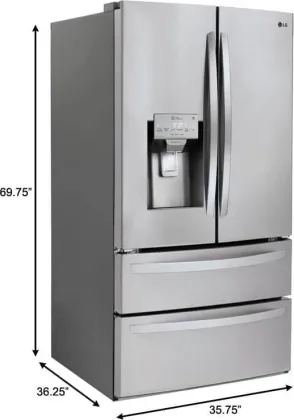 LG LMXS28626S 28 Cu Ft French Door Refrigerator