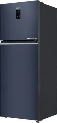 Haier HRF-4083BLGK-P 358 L 3 Star Double Door Refrigerator