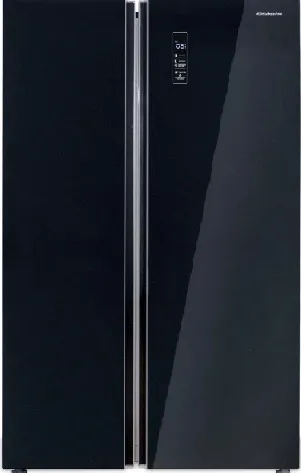 Kelvinator KRS-B600BKG 584 L Star Side by Side Refrigerator