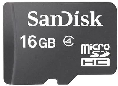 SanDisk Memory Card MicroSDHC 16GB Class 4 - image 2