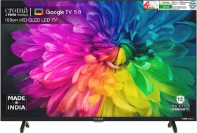 Croma CREL043UGQ333850 43 inch Ultra HD 4K Smart QLED TV