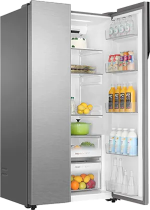 Haier HRS-682SS 630L Side-by-Side Door Refrigerator