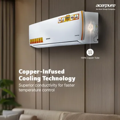 Acerpure SAC5251.5TW5 1.5 Ton 5 Star 2025 Inverter Split AC