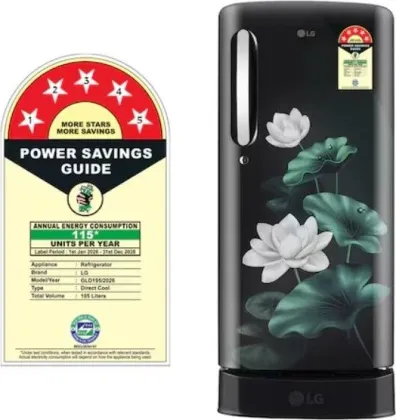 LG GLD1956ZAEL 185 L 5 Star Single Door Refrigerator