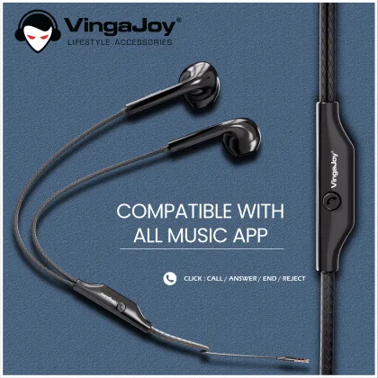 Vingajoy VJ-980 Wired Earphones