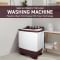 Amstrad AMWS65PW 6.5 kg Semi Automatic Washing Machine
