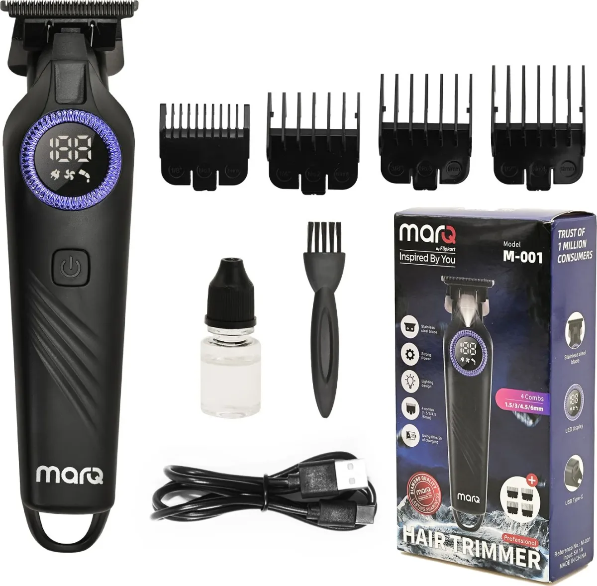 MarQ by Flipkart M-001 Trimmer Price in India 2025, Full Specs