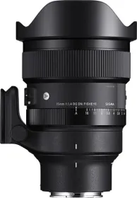 Sigma 15mm F/1.4 Fisheye DG DN Art Lens (Sony E Mount)