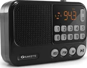 Amkette Pocket FM Radio Portable Bluetooth Speaker