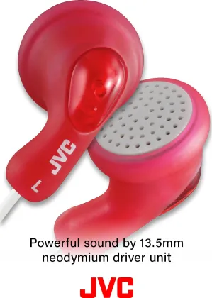 JVC Gumy HA-F14 Wired Earphones
