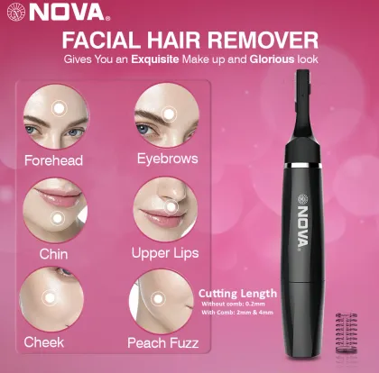 Nova NLS 534 Facial Sensi-Trim Touch Trimmer