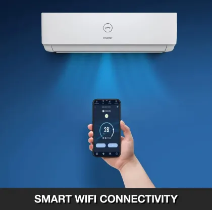 Godrej EI 12DINV3R32-CWA 1 Ton 3 Star 2023 Inverter Split AC