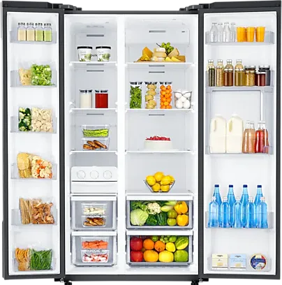 Samsung RS82A6000B1 845 L Side by Side Refrigerator