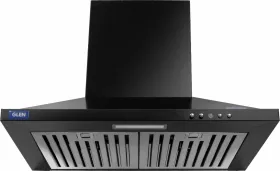 Glen 6050 IN BLK 60cm Wall Mounted Chimney