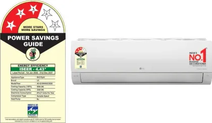 LG AS-Q19WNXE 1.5 Ton 3 Star 2026 Inverter Split AC