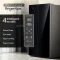 Godrej RS EONVELVET 580C RID OP BK 540 L Side by Side Door Refrigerator