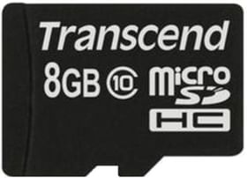 Transcend Memory Card MicroSDHC 8GB Class 10