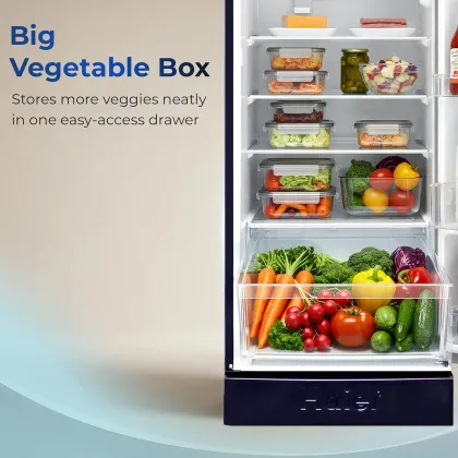 Haier HED-205TMIBA-N 190 L 5 Star Single Door Refrigerator