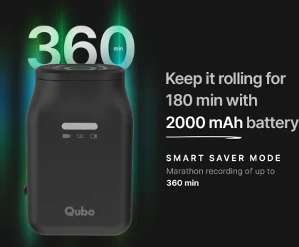 Qubo 3MP Smart Bike Cam Pro