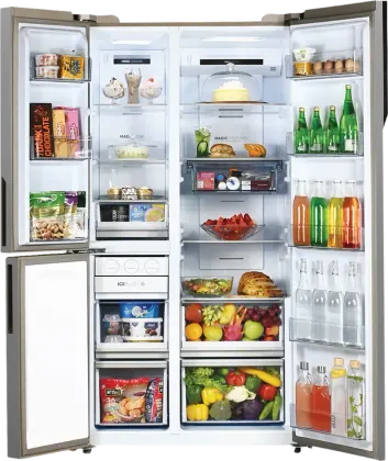Haier HRT-683GOG-P 598 L Side by Side Door Refrigerator (Vogue Series)