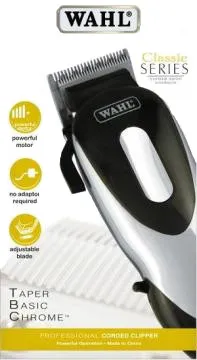 Wahl Pro Taper Basic Chrome Clipper 79801-124 Trimmer For Men