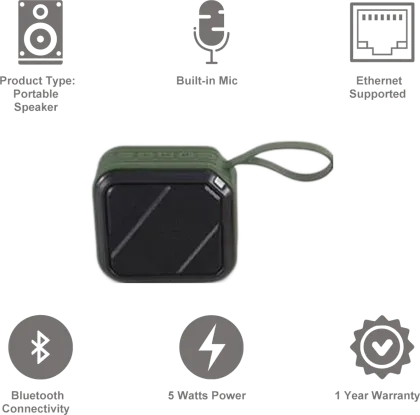 Croma CREMP2102 5W Bluetooth Speaker