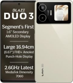 Lava Blaze Duo 3 5G vs Lava Blaze Duo 2