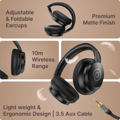 pTron Studio Evo Wireless Headphones