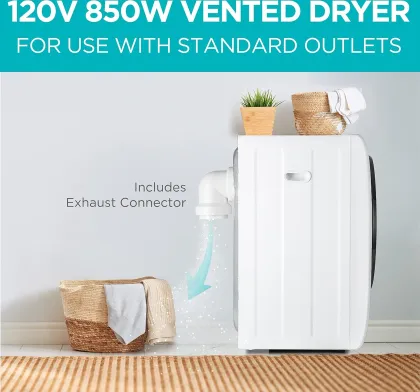 Black & Decker BCED37 1.5 cu ft Fully Automatic Front Load Dryer