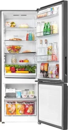 Haier HRB-3752BNS-P 325 L 2 Star Double Door Refrigerator