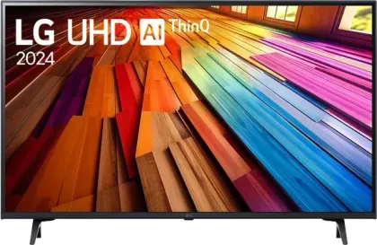 LG UT80 43 inch Ultra HD 4K Smart LED TV (43UT80406LA)