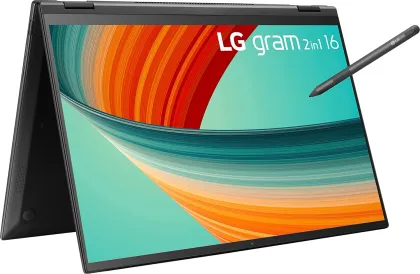 LG Gram 2 in 1 16 16T90R-K.ADM9U1 Laptop (13th Gen Core i7/ 32GB/ 1TB SSD/ Win11)