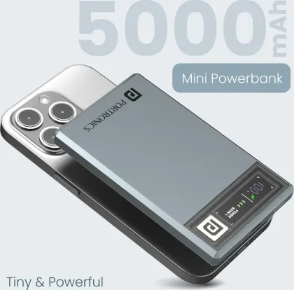 Portronics Luxcell MagClick 5K 5000 mAh Power Bank - image 3