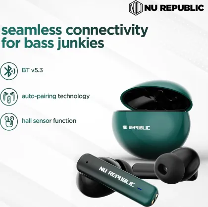 Nu Republic Epic ANC True Wireless Earbuds