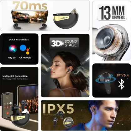 Grooves 100 Plus True Wireless Earbuds
