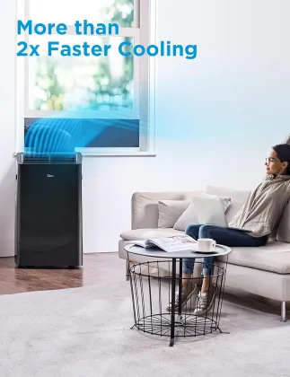 Midea MAP12S1TBL 12000 BTU 115V Portable AC