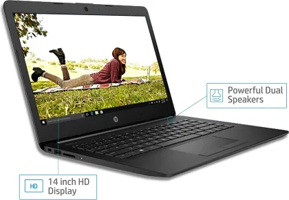 HP 14q-cs0025TU Laptop (Intel Pentium Gold/ 4GB/ 256GB SSD/ Win10)