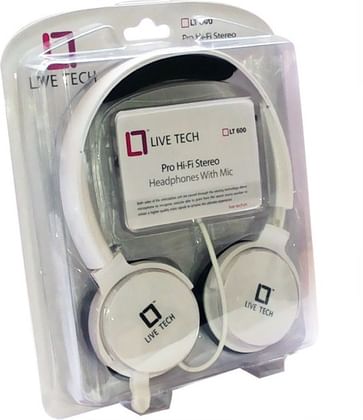 Live Tech LT - 600 Headset (On the Ear)