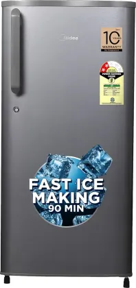 Midea MRD190D2HPBS 190 L 2 Star Single Door Refrigerator