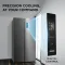 Midea MDRS710FGF46 563 L Side by Side Refrigerator