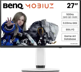 BenQ MOBIUZ EX271QZ 27 inch Quad HD QD-OLED Gaming Monitor