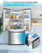 BLACK+DECKER BRF1800GIMS 18 Cu Ft French Door Refrigerator