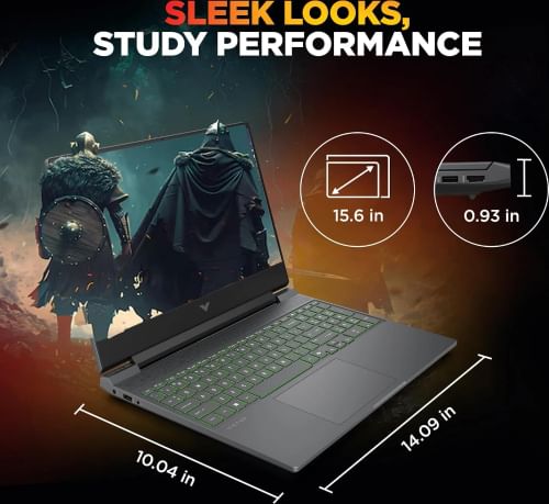 HP Victus 15-fa2651TX Gaming Laptop (13th Gen Core i5/ 16GB/ 512GB SSD/ Win11 Home/ 6GB RTX 4050)