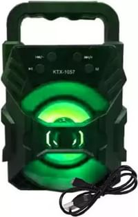 Mobhead RICH BASS Home Audio,USB, FM and AUX 15W Portable Bluetooth Speaker